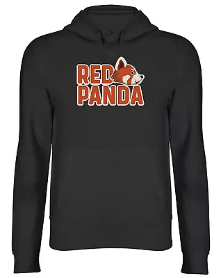 Buy Red Panda Face Hoodie Mens Womens Bamboo Ailurus Fulgens Top Gift • 17.99£