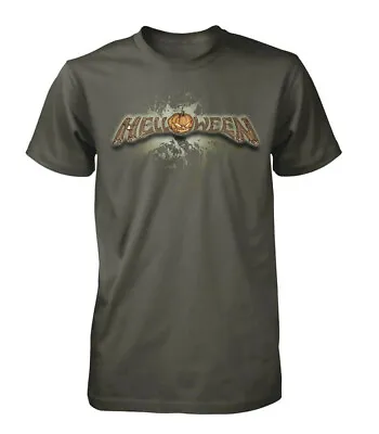 Buy HELLOWEEN - Unarmed - Khaki - T-Shirt - Größe  / Size L - Neu - Organic Cotton • 20.81£