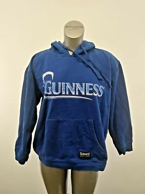 Buy Guinness Hoodie Women's Large Blue Long Sleeve Pullover Hooded Sweatshirt • 7.59£