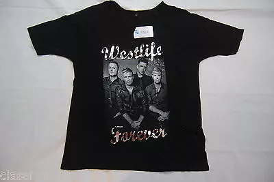 Buy Westlife Forever 3/4 Raglan Ladies Skinny T Shirt Small Bnwt Official Back Home • 10.99£