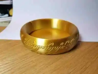Buy The One Ring Decorative Storage Bowl Lord Of The Rings Gold • 9.99£