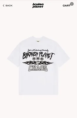 Buy Broken Planet Chaos Snow White T-shirt Size Uk Small Dark Hours Vol 3 Collection • 125£