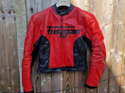 Buy Furygan Ladies Leather Jacket Size S/10. James Toseland Signed. • 100£