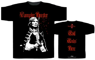 Buy HAMMER HORROR - Vampire Hunter T-Shirt • 15.58£
