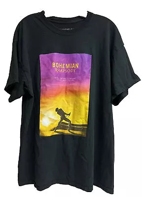 Buy Bohemian Rhapsody T Shirt Men’s Size XL Short Sleeve Freddy Mercury Music • 7.09£