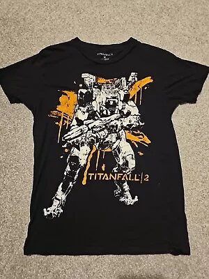 Buy Mens Lootcrate Exclusive Black Titanfall 2 Short Sleeve T Shirt Size M Medium • 9.99£