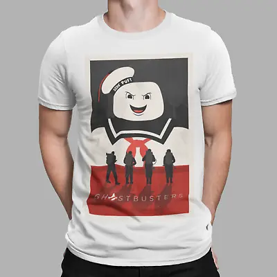 Buy Ghostbusters T-Shirt Stay Puft Marshmallow Man Retro Movie 80s Film Slimer • 6.99£