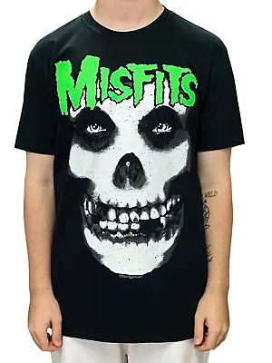 Buy The Misfits Glow Skull Unisex Official T Shirt Brand New Various Sizes • 15.99£