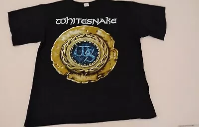 Buy Vintage Whitesnake 1988 Large European Tour T Shirt • 125£