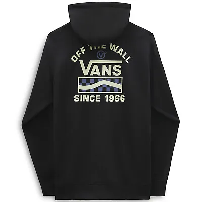 Buy Vans Mens Major Sidestripe Pullover Hoody Sweatshirt Hoodie - Black • 59.95£
