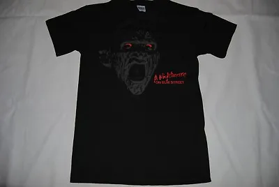 Buy A Nightmare On Elm Street Freddy's Face Red Eyes T Shirt New Official Movie Film • 6.99£