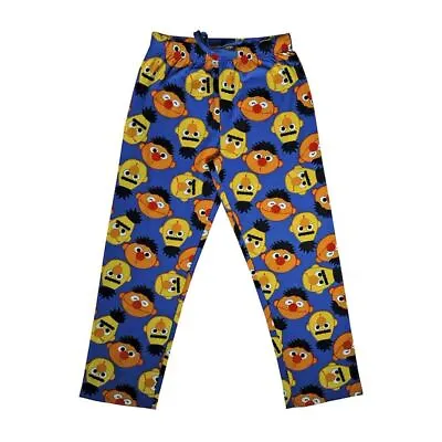 Buy Sesame Street Bert And Ernie AOP Blue Lounge Pants - Pyjama Bottoms • 21.95£