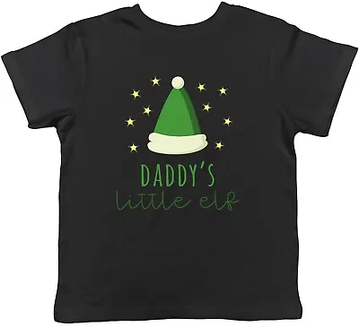 Buy Daddy's Little Elf Childrens Kids T-Shirt Boys Girls • 5.99£