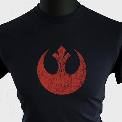Buy Rebel Alliance Symbol T Shirt Retro Movie Vintage Rebellion Empire • 13.99£