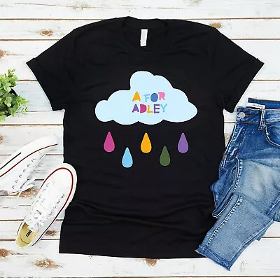 Buy A For Adley Kids T Shirt Viral Youtuber Merch Fun Gaming Boys Girls Tee Top Gift • 10.49£