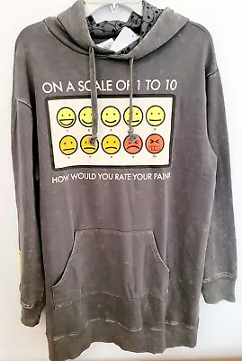 Buy Disney Store Official Big Hero 6 Women's Hooded Sweatshirt In Acid Wash - Small • 19.99£