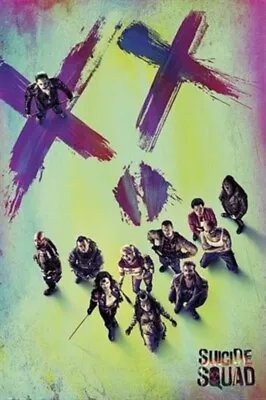 Buy Impact Merch. Poster: Suicide Squad - Face 610mm X 915mm #312 • 8.19£