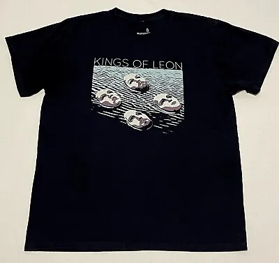 Buy Kings Of Leon T Shirt Womens Size XL Black 2017 Walls Tour • 9.47£