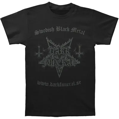 Buy Dark Funeral Swedish Black Death Heavy Metal Music Band Men's Tee Shirt RAZ-1003 • 32.48£