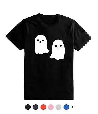 Buy Kids Cute Halloween Ghosts Graphic T-Shirt Tee Top Boys Girls Gift Costume Ideas • 7.99£