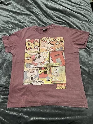 Buy Official Danger Mouse Mens Large T Shirt • 1.99£
