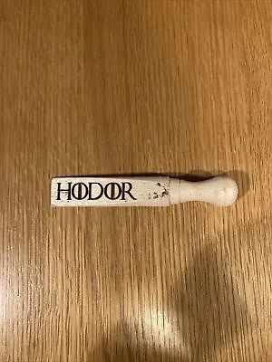 Buy Game Of Thrones Hodor Wooden Door Stop Hold The Door Wedge • 5£