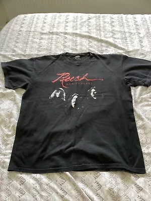 Buy Rush Hemisphere T Shirt Black Size Large  • 50£