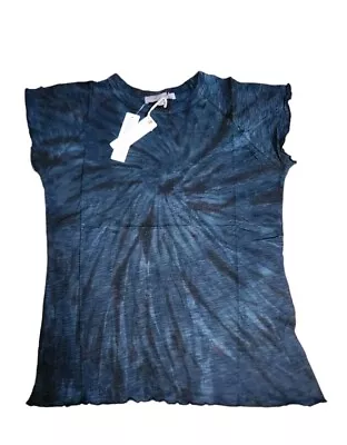 Buy Olivaceous Tie Dye Tee Womens S Small Short Sleeve Crew Neck Jagged Edge Shirt • 15.11£