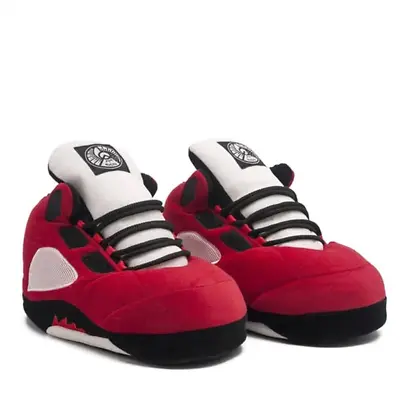 Buy AJ 5 Retro Hi Top Red Trainer Sneaker Slippers • 20£