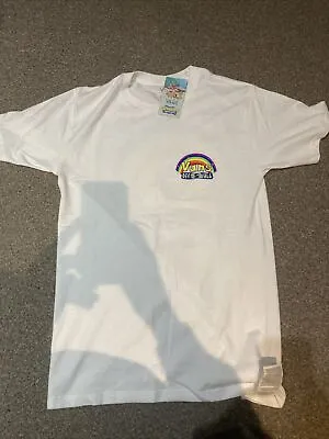 Buy Mens Vans X Spongebob Squarepants Imagination Rainbow T-Shirt Size Small • 29.99£