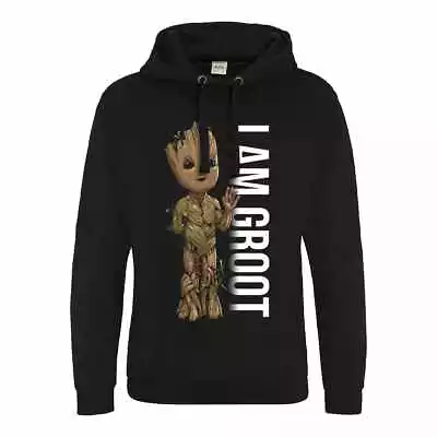 Buy ** I Am Groot Guardians Of The Galaxy Pullover Hoodie / Hoody Official ** • 40£