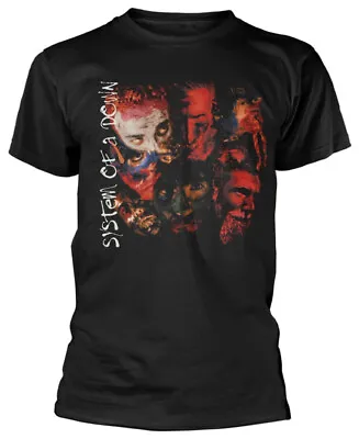 Buy System Of A Down Painted Faces Black T-Shirt OFFICIAL • 17.99£