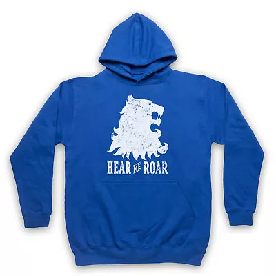 Buy Game Of Thrones Lannister Lion Head Sigil Hear Me Roar Adults Unisex Hoodie • 25.99£