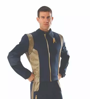 Buy Star Trek Discovery Command Uniform Gold Male Adult Costume Jacket Standard • 103.91£