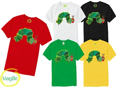 Buy The Very Hungry Caterpillar World Book Day T-Shirt Reading Boys Girls Kids Top • 4.89£