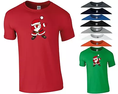 Buy Santa Claus Dab T Shirt Funny Joke Dancing Christmas Xmas Birthday Gift Men Top • 9.19£