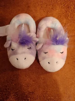 Buy Girls Unicorn Slippers Size 10 • 8£