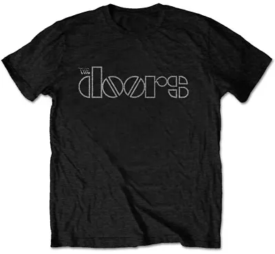 Buy The Doors Logo Black T-Shirt OFFICIAL • 14.89£