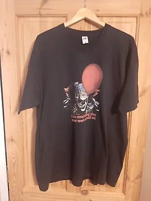 Buy Unisex Black Horror T-Shirt Size XXL With Pennywise Motif,  Never Worn So Fab... • 12£