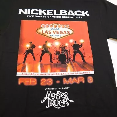 Buy NICKELBACK LAS VEGAS TOUR CONCERT T SHIRT S Hard Rock Hotel CASINO Joint Staff • 18.89£