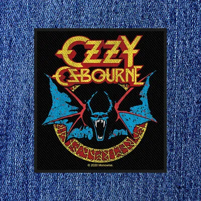 Buy Ozzy Osbourne - Bat  (new) Sew On Patch Official Band Merch • 4.60£