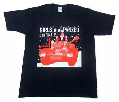Buy Final Chapter Release Commemorative T-Shirt Navy L Size Girls & Panzer Final Cha • 57.14£