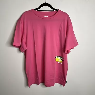 Buy Twitch Graphic T-Shirt Pink Mash XL Unisex Logo 100% Cotton • 11.99£