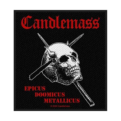 Buy Candlemass Epicus Doomicus Metallicus Patch Doom Metal Official Band Merch • 5.68£