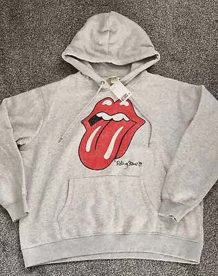 Buy H&M Rolling Stones Hoodie Oversized Size XL SOLD OUT BNWT BLOGGERS FAV • 22.99£