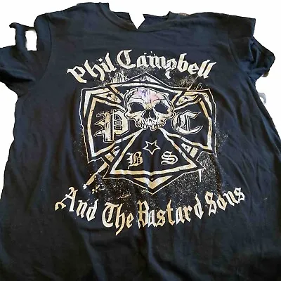 Buy Phil Campbell And The Bastard Sons Tour T Shirt. Small • 10£