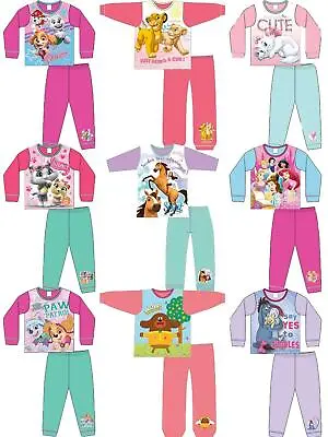 Buy Girls Disney Character Pyjama 3 Years To 12 Years • 8.99£