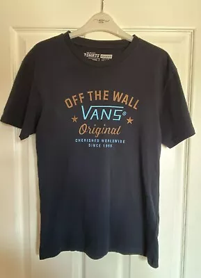 Buy Vans T-shirt Mens  Original Off The Wall (S) Small • 9.99£