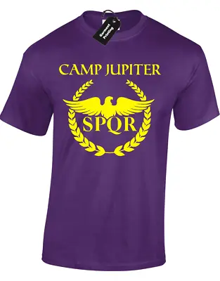 Buy Camp Jupiter Mens T-shirt Cool Percy Design Jackson Spqr Halfblood Gods Retro • 7.99£