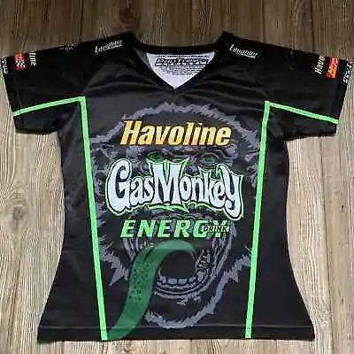 Buy ProThings Apparel Havoline Gas Monkey Energy V Neck Shirt • 48.20£